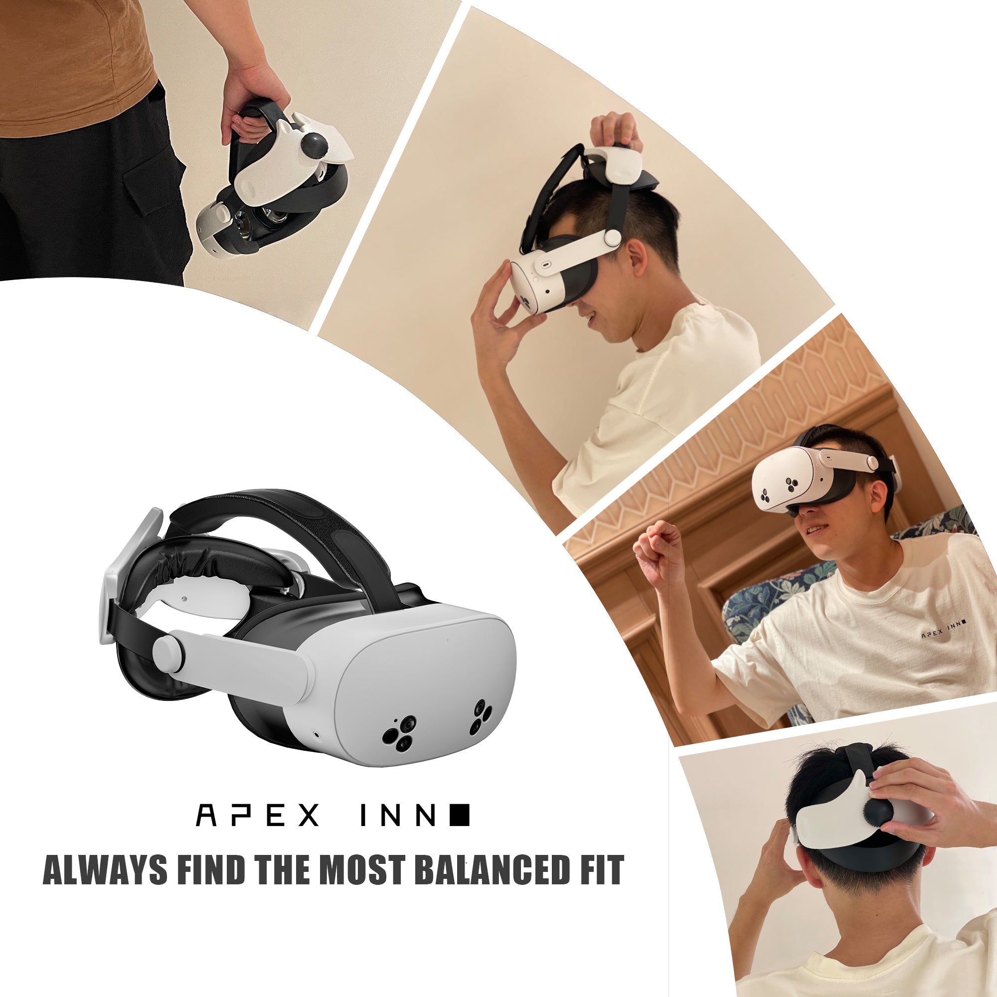 APEXINNO Comfort Head Strap For Quest3S